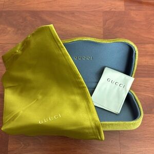 END OF YEAR SALE Gucci eyeglass/ sunglass case